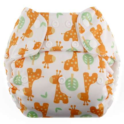 Blueberry One Size Deluxe Pocket Diapers - Snaps